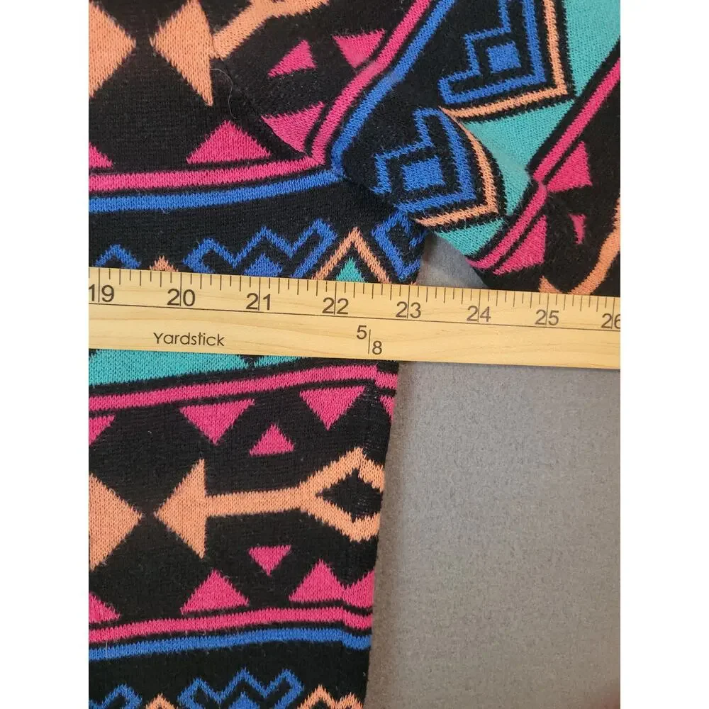 Empyre Retro Aztec Sweater L 80s Skate Streetwear